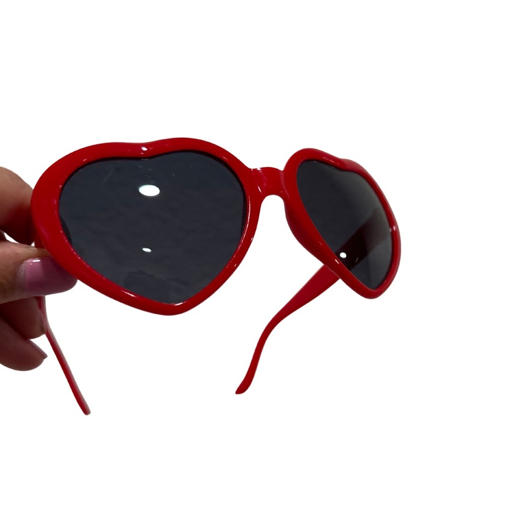 Heart-Shaped Red Kids‎ Sunglasses